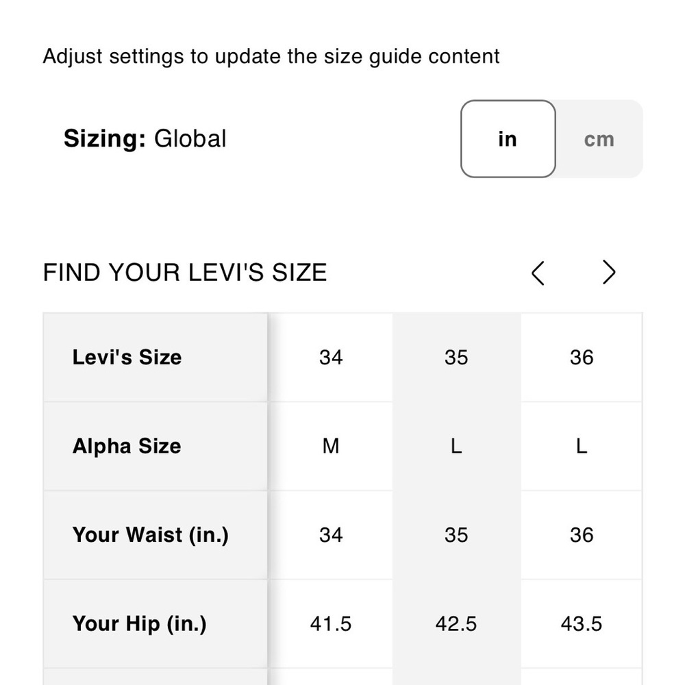 Levi's Mens 504 Taper Fit Black Jeans 36 x 34 NWT - Picture 8 of 10